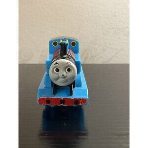 Vintage 2012 Thomas & Friends Plastic Train Engine Cake Topper Pull Back Toy